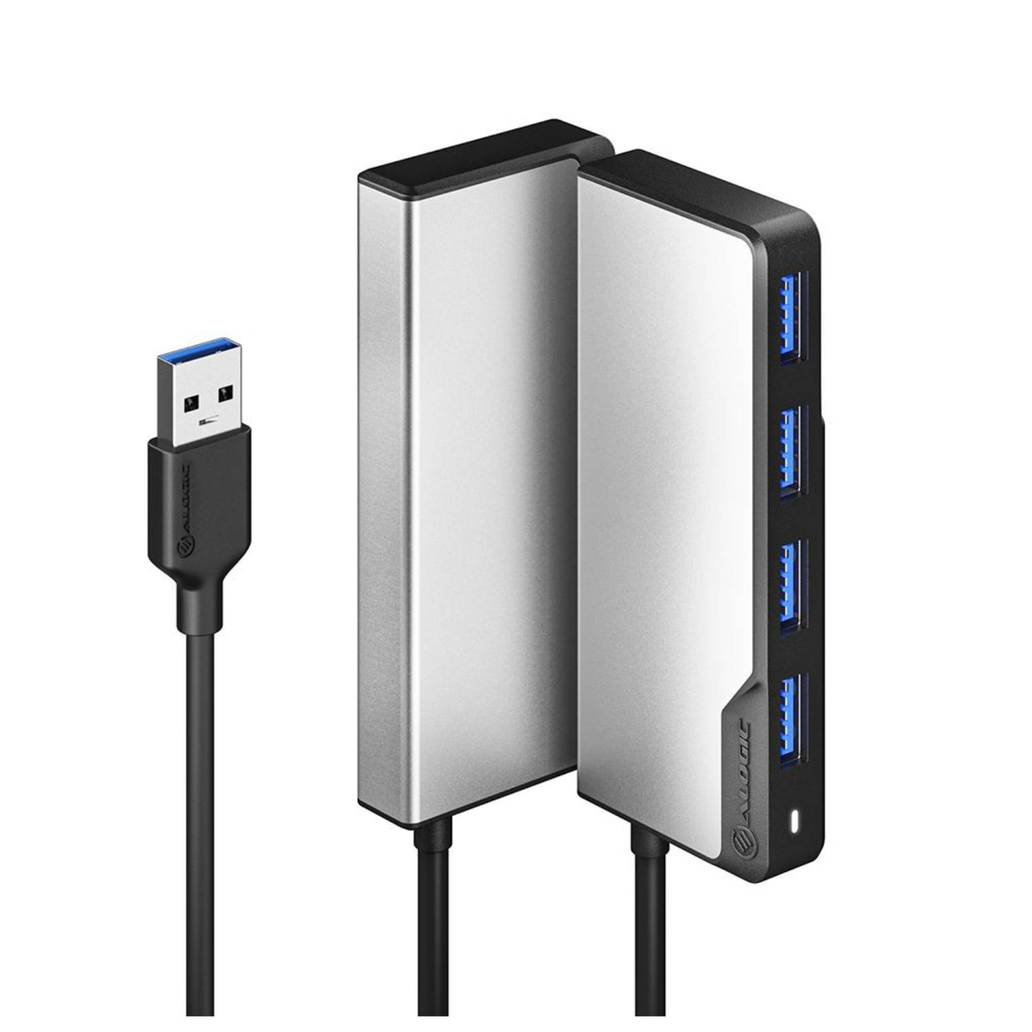 Alogic USB-A HUB 4 in 1 space grau - UAFUUA-SGR