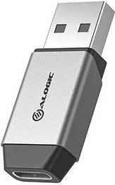 Alogic Adapter USB-A -> USB-C ultra Mini space grau - ULACMN-SGR