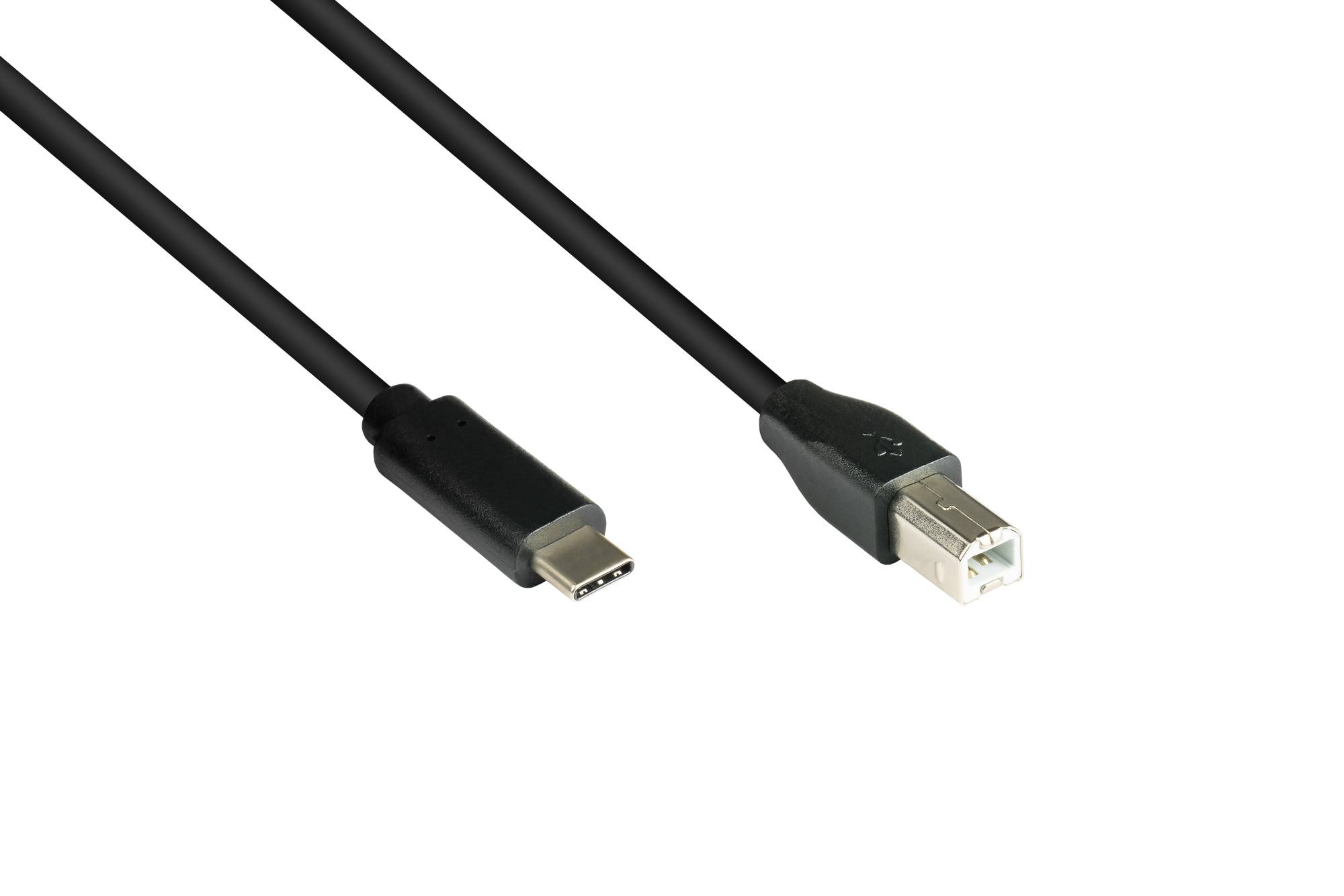 Good Connections USB2.0 Kabel C-B schw. 0,5m - 2510-CB005