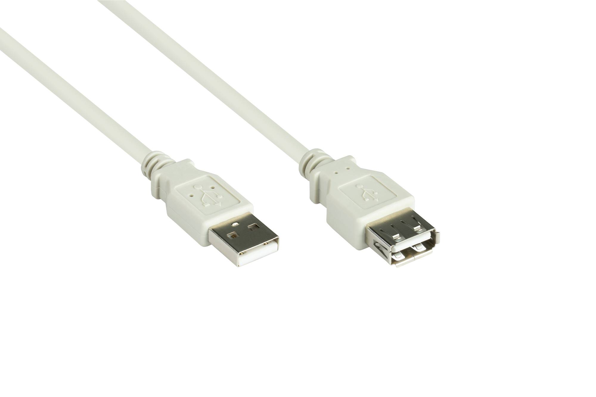 Good Connections USB2.0 Verlängerung A-St.-A-Bu. grau 1,8m - 2511-OF2