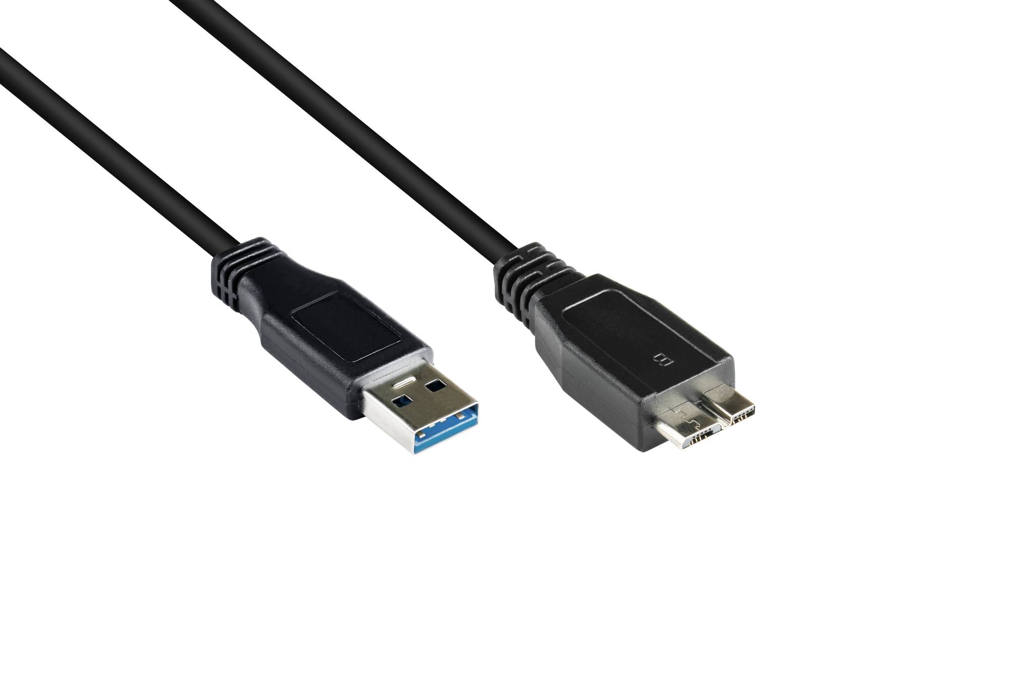 Good Connections USB3.0 Kabel A-Micro B schwarz 0,5m - 2710-MB005