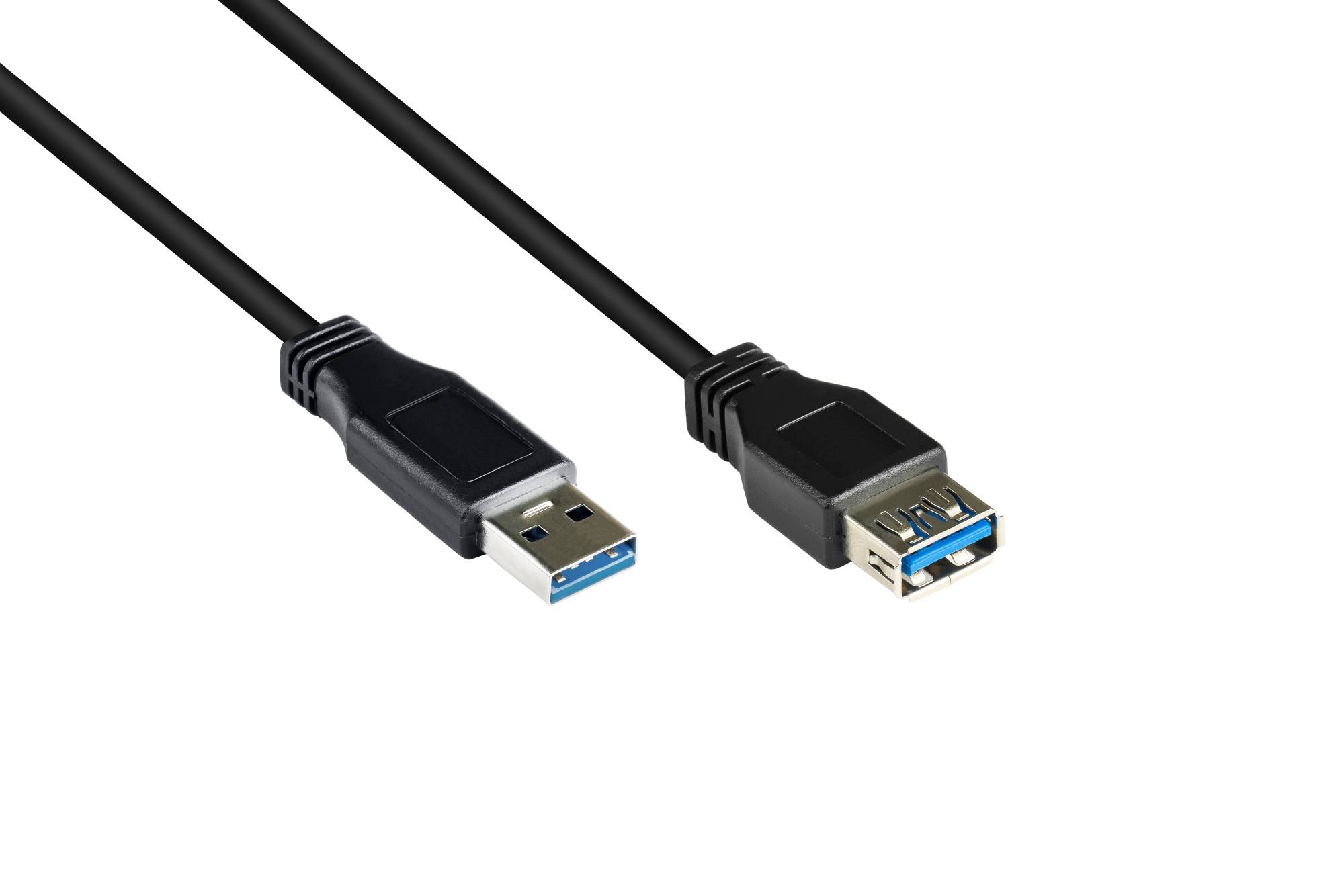 Good Connections USB3.0 Kabel A-St.-A-Bu. schwarz 1m - 2711-S01