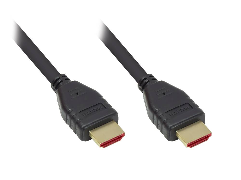 Good Connections HDMI 2.1 Kabel schwarz 0,5m - 4521-005