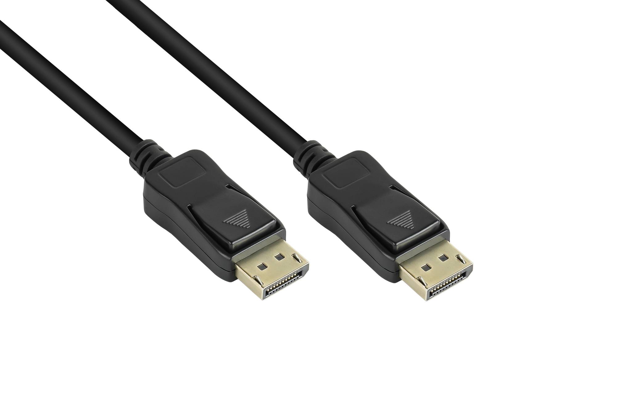 4014619775873 - DisplayPort Anschlusskabel 1m beidseitig vergoldet schwarz (4810-010G) - Good Connections