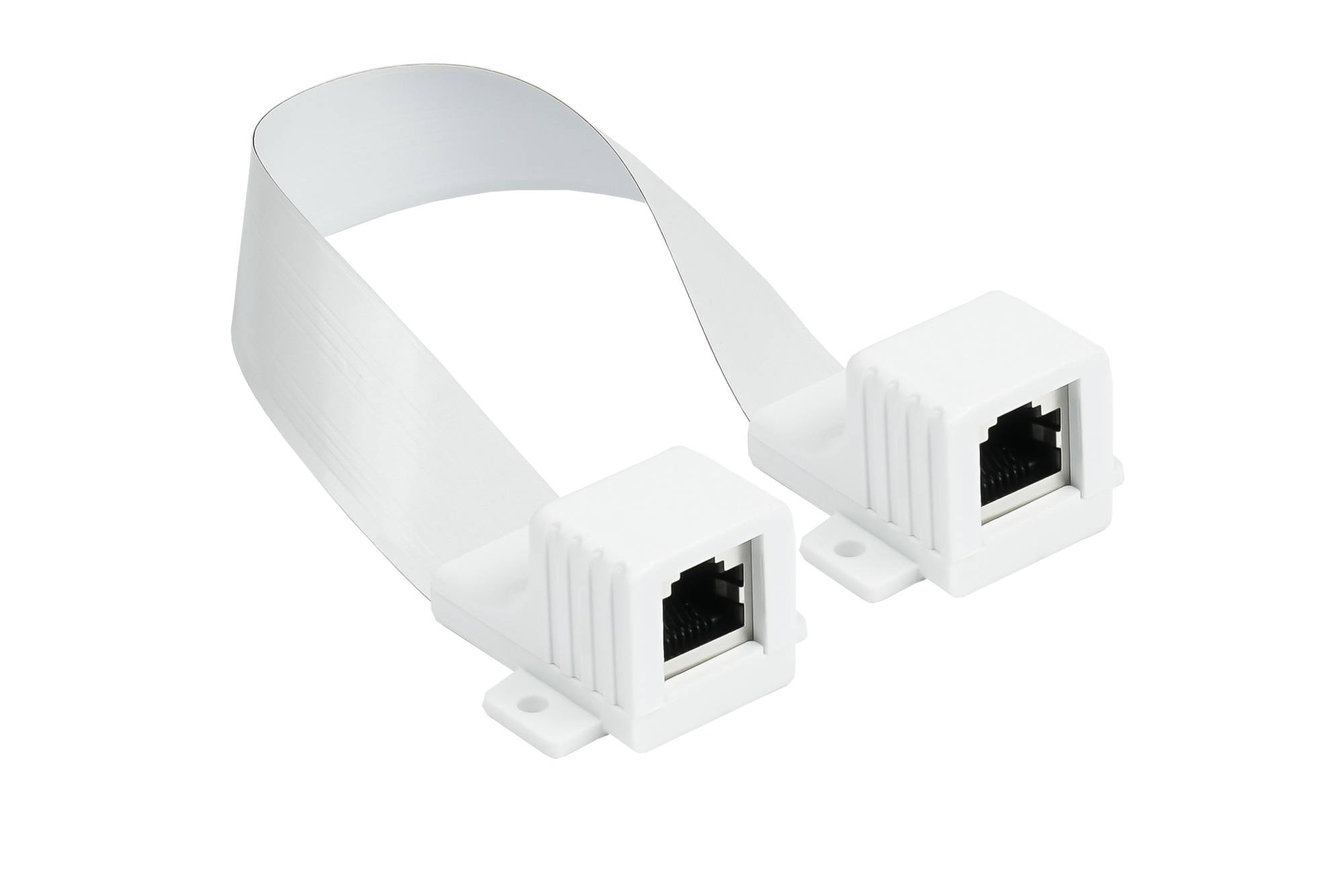 Good Connections RJ45 Fensterdurchführung weiß 25cm - 8055-F18QW