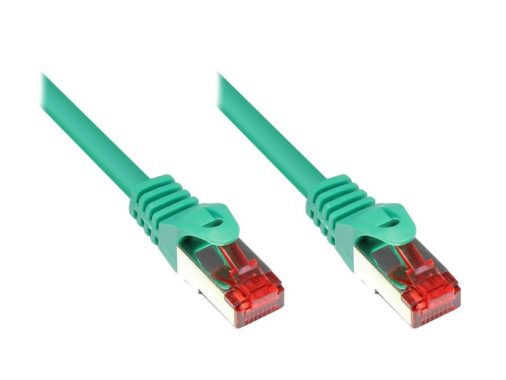 Good Connections Cat.6 Patchkabel S/FTP grün 0,15m - 8060-002G