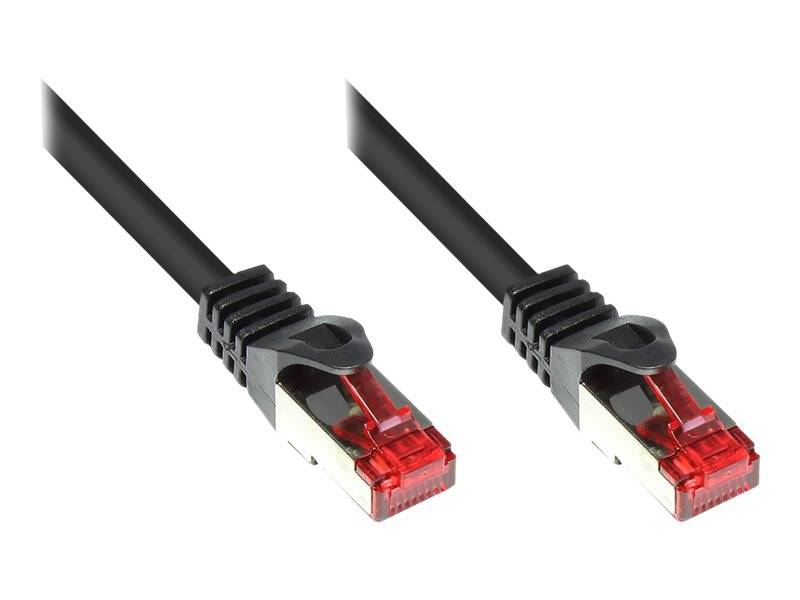 Good Connections Cat.6 Patchkabel S/FTP schwarz 1m - 8060-010S