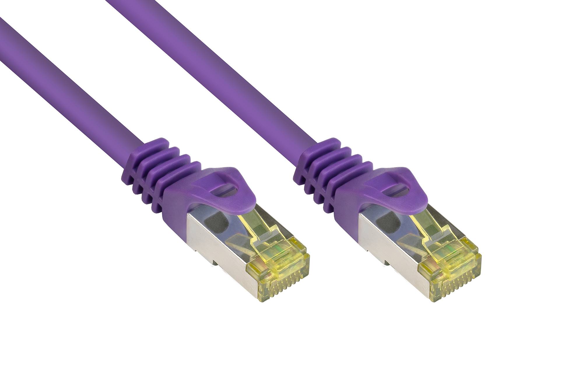 Good Connections  Patchkabel m. Cat.7 Rohk. violett 0,25m