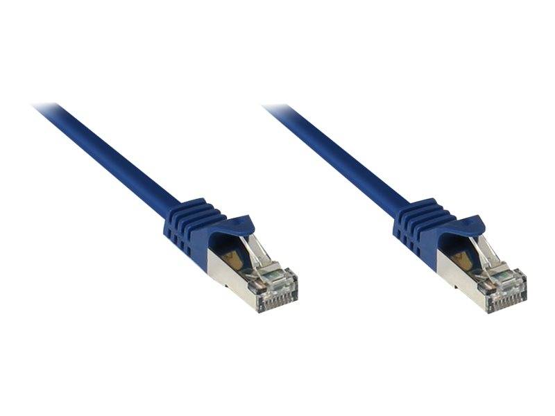 Good Connections  Patchkabel m. Cat.7 Rohkabel  blau 0,5m