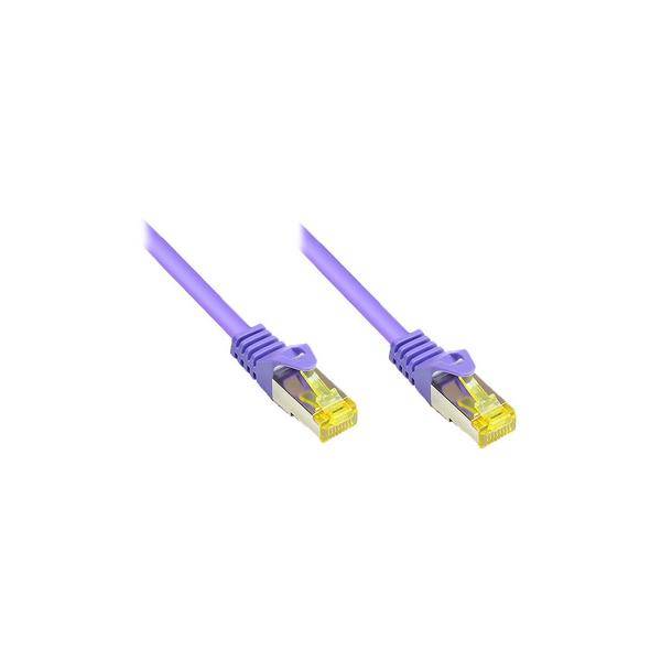 4014619774074 - GC 8070R-010V - Patchkabel - Cat7 Rohkabel violett 1 m