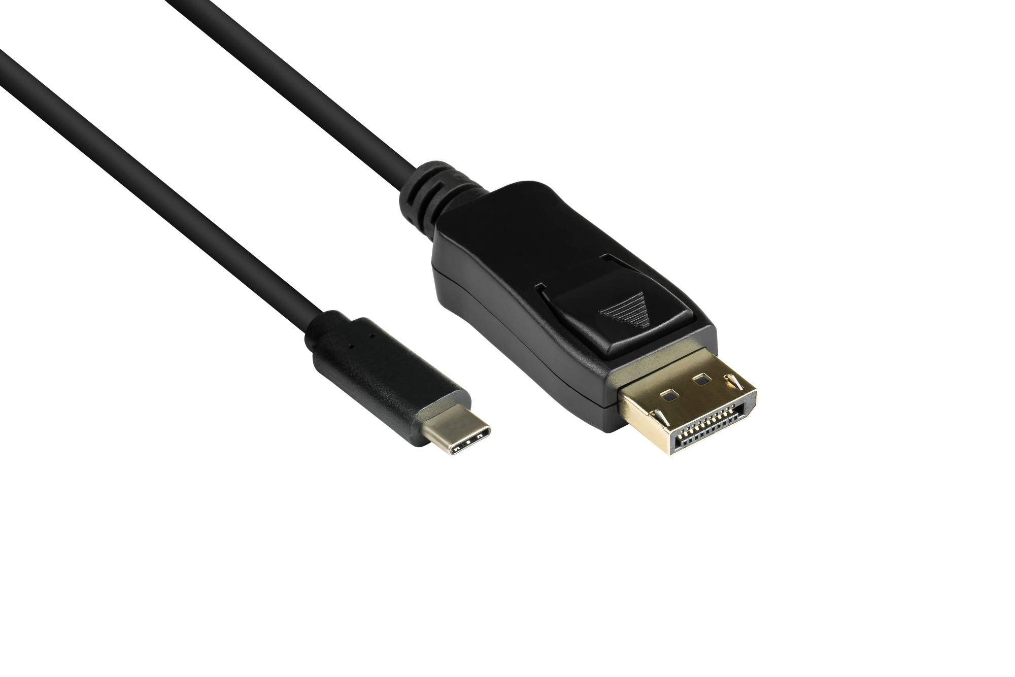 Good Connections Adapterkabel USB-C an DP1.2 schwarz 5m - GC-M0108