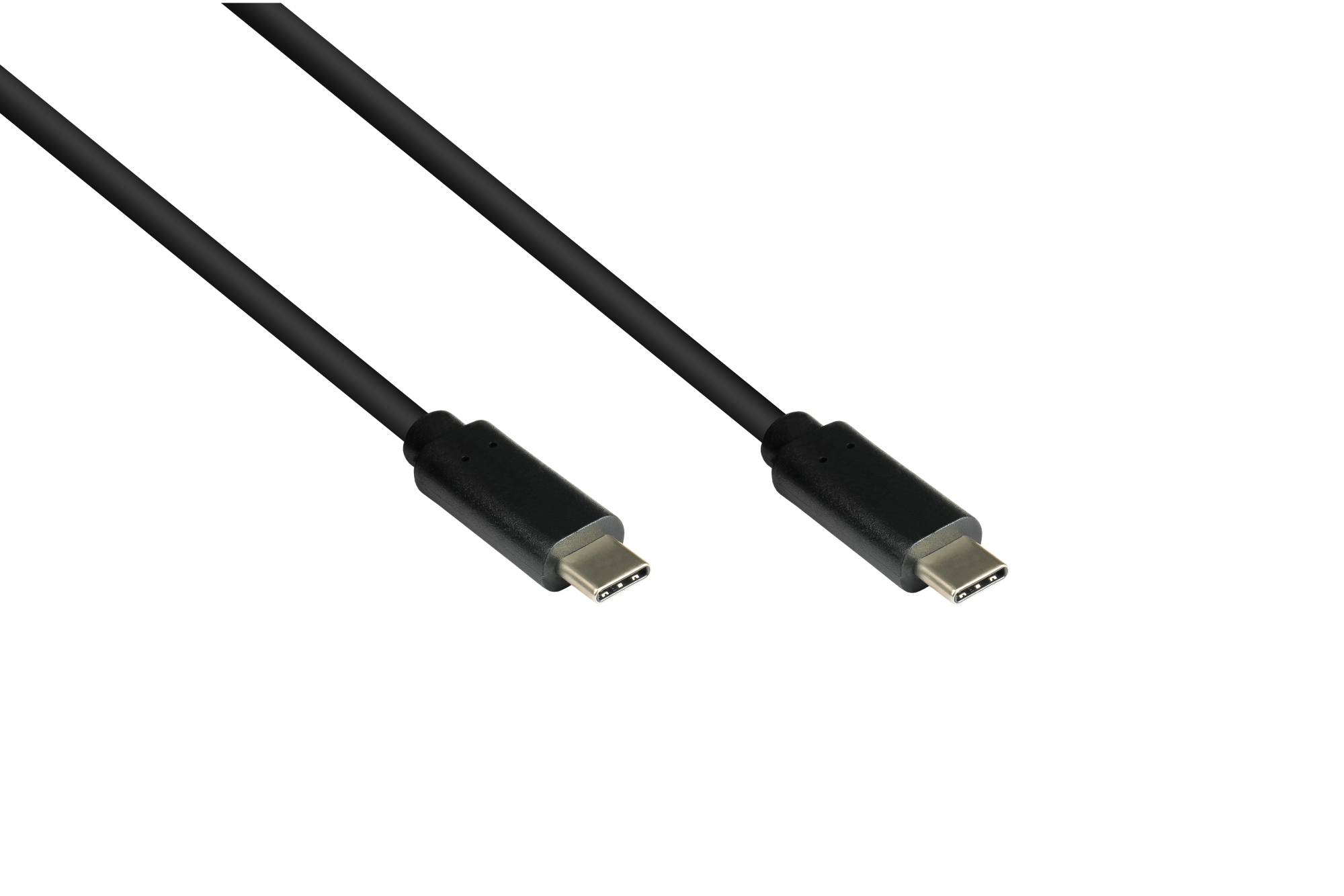 4014619366705 - GC M0112 - USB 5 Gb s Kabel C-Stecker auf C-Stecker CU schwarz 50 cm