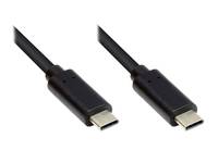 Good Connections USB 3.1 (Gen.1) Kabel USB-C schwarz 2m - GC-M0115