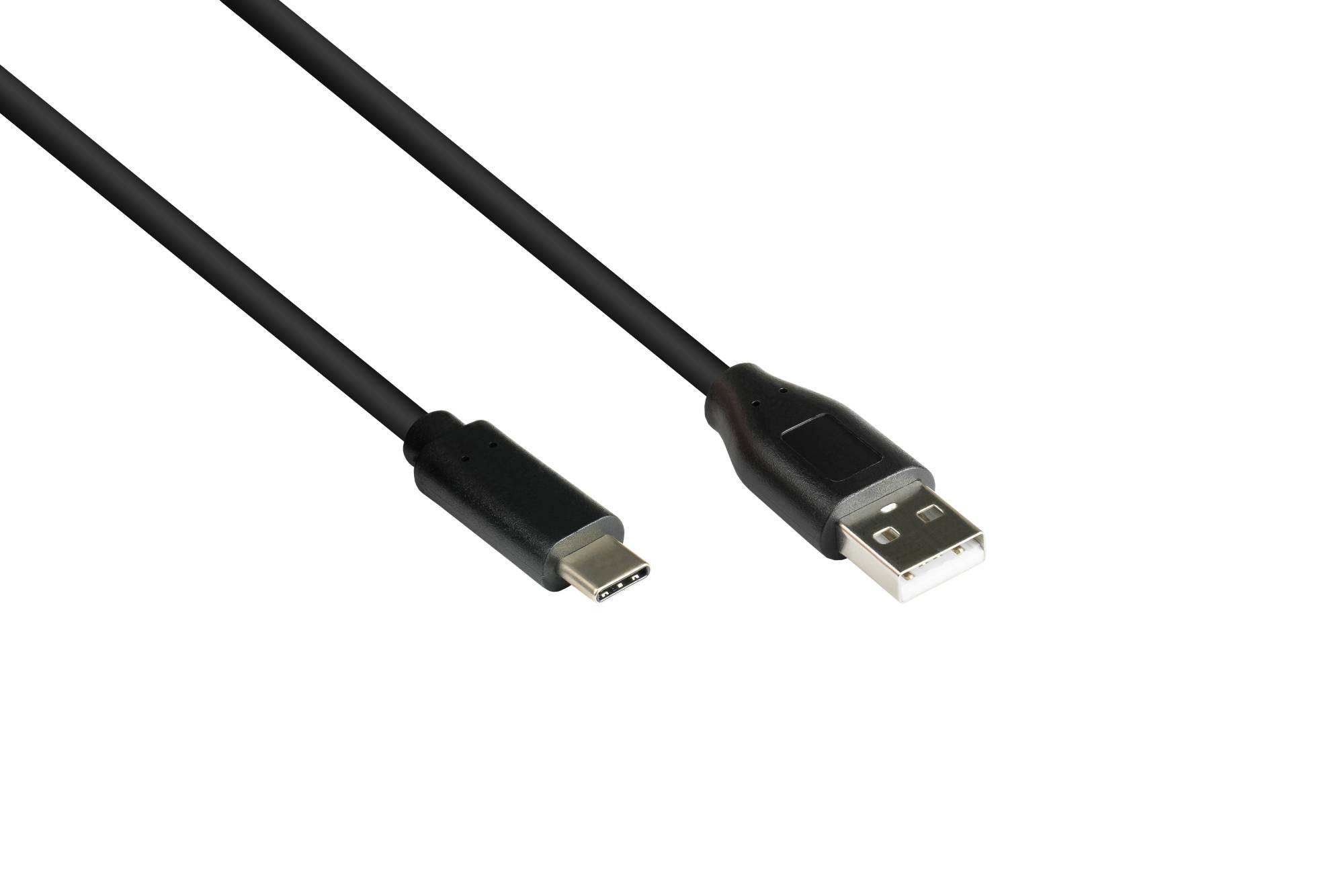 Good Connections USB2.0 Kabel A-C schw. 0,5m - GC-M0116