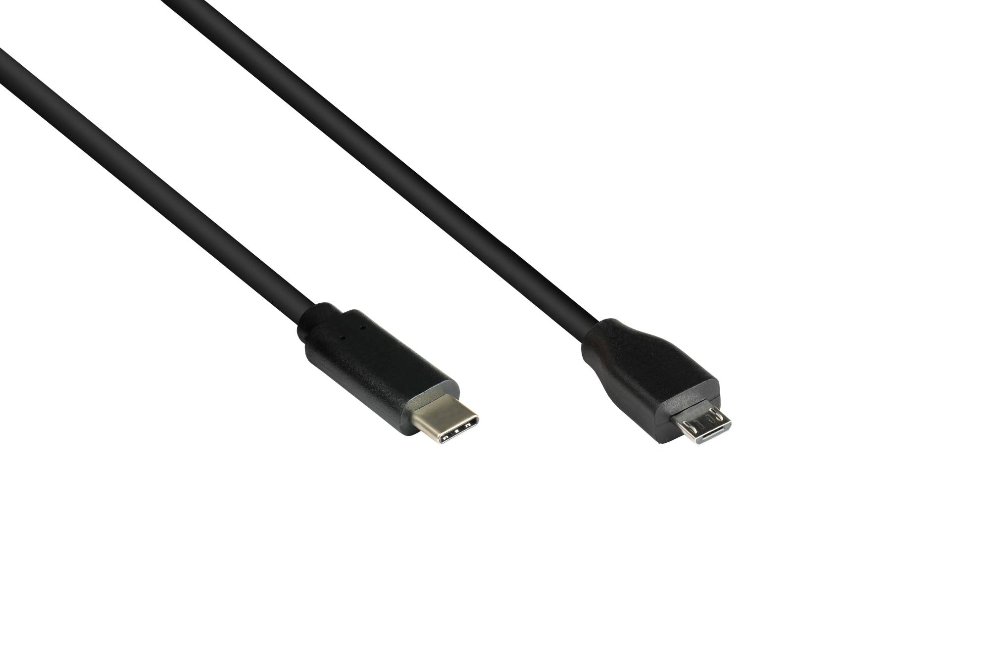 Good Connections USB2.0 Kabel Micro B-C schw. 1m - GC-M0122