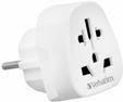 Verbatim World to Europe Travel Adapter Plug WTEU-02