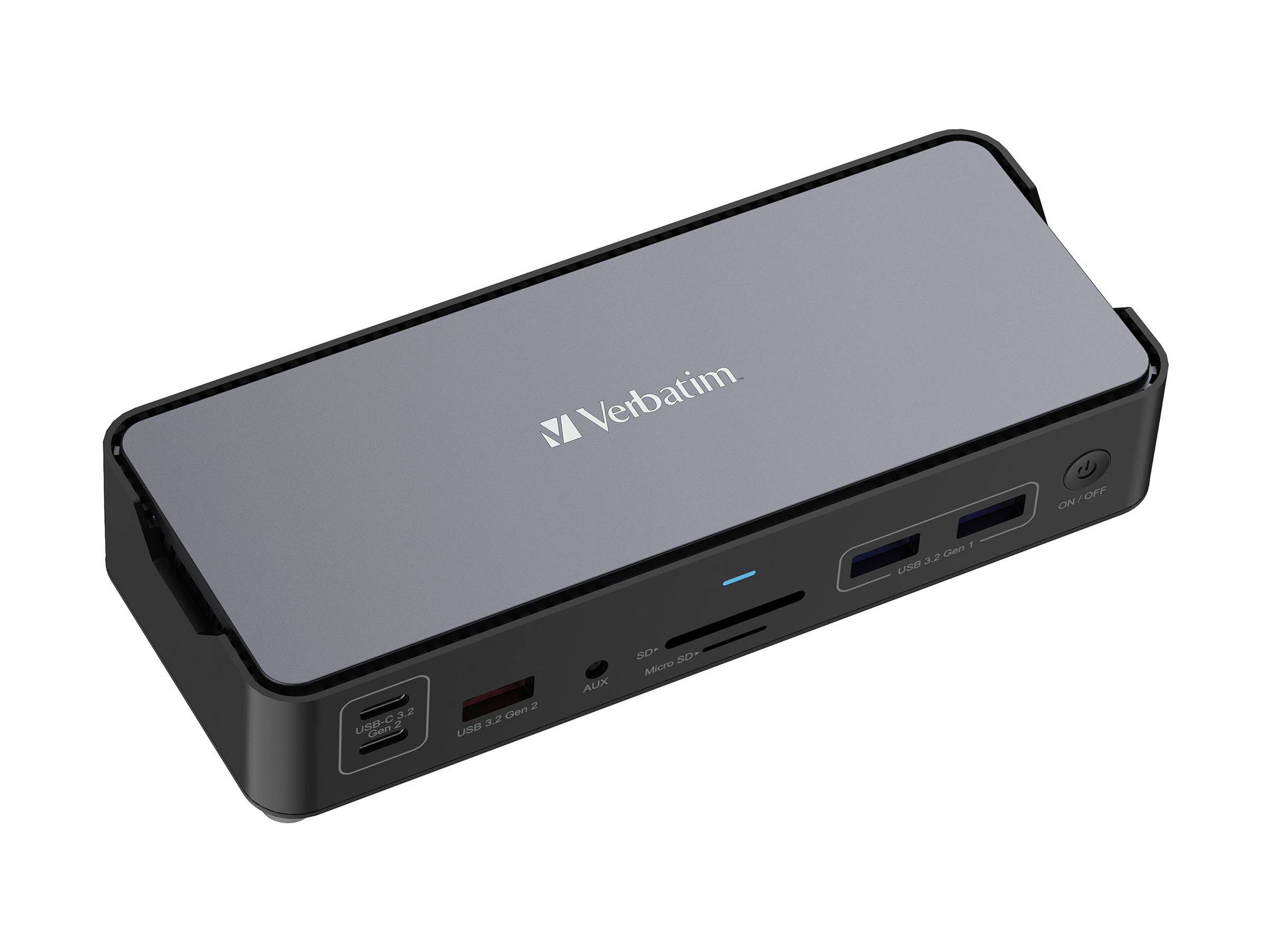 Verbatim USB-C Pro Docking Station 15 Port CDS-15 - 32171