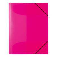 HERMA Sammelmappe A4 neon pink Polypropylen 3St. - 19657