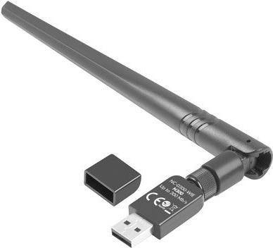 Lanberg USB drahtlose Netzwerkkarte N300 1x int 1x ext.Ant.