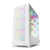 Sharkoon Gehäuse REV300 ATX/E-ATX 2xGlas weiß - 4044951039593