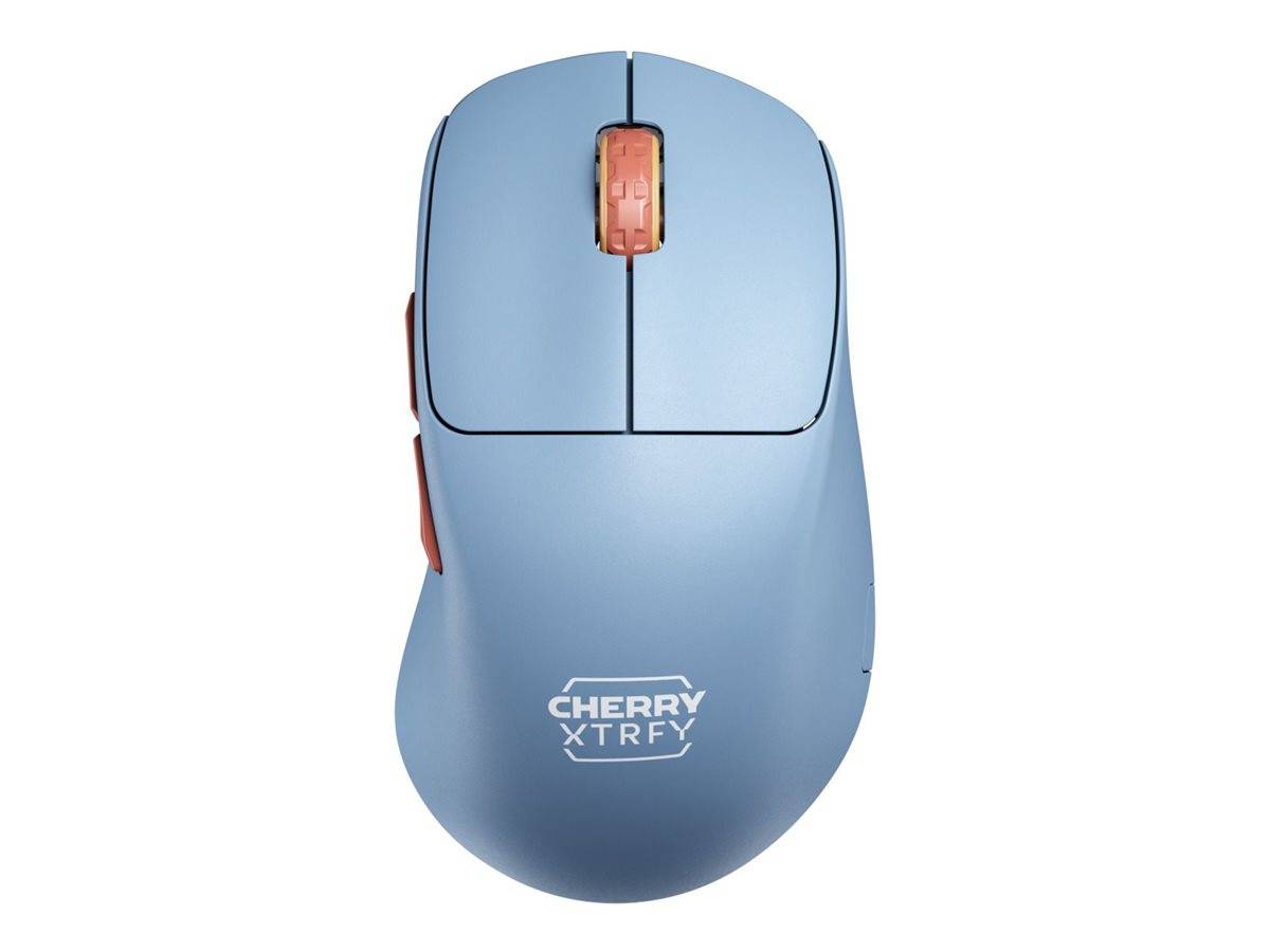 CHERRY XTRFY M64 Wireless, Blue Wireless Maus - CX-M64W-BLUE