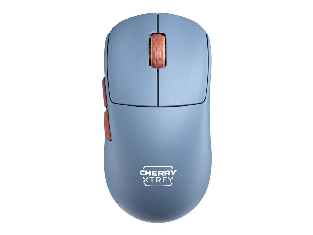 CHERRY XTRFY M68 Wireless, Blue Wireless Maus - CX-M68W-BLUE