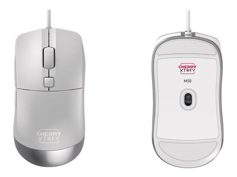 CHERRY XTRFY M50 White Wired Mouse - JM-5000-0