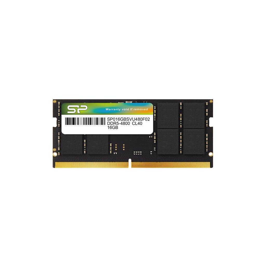 DDR5 16GB PC 4800 CL16 Silicon-Power (1x16GB) Pulse/SO-DIMM - SP016GBSVU480F02