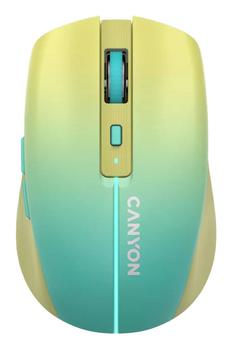 Canyon Wireless Mouse MW-44 Rechargeable/2.4 GHz/BT/8 Keys retail - CNS-CMSW44UA