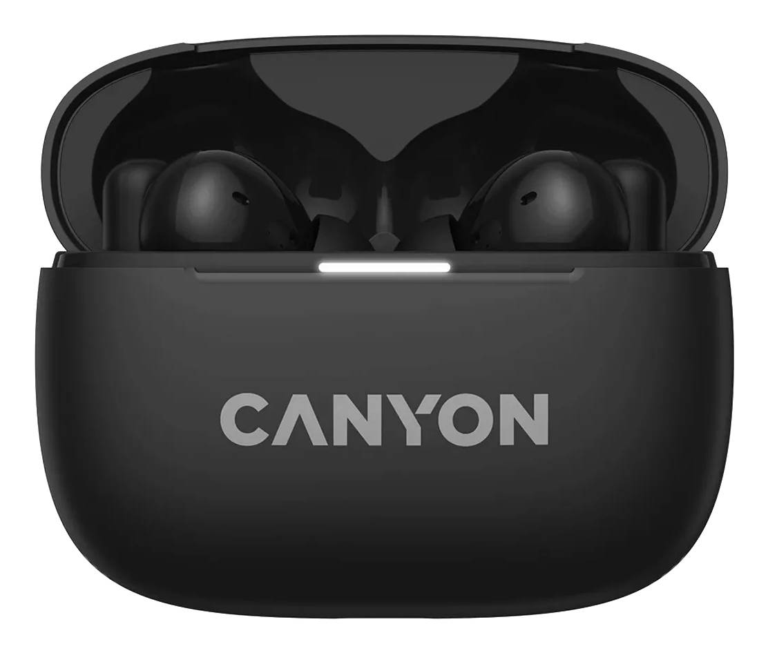 Canyon Bluetooth Headset TWS-10 In-Ear/ANC/BT/Touch black retail - CNS-TWS10B