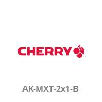 CHERRY ACTIVE KEY 2x1 Relegendable MX keycap Black - AK-MXT-2x1-B