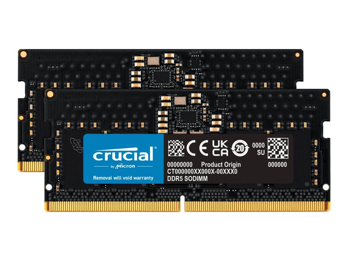 SO DDR5 16GB PC 5600 CL46 KIT (2x8GB) Crucial - CT2K8G56C46S5