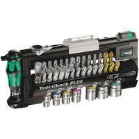 Wera Tool-Check PLUS, Bitsatz, Ratsche, Nüsse& Handhlt 39tlg - 05056490001