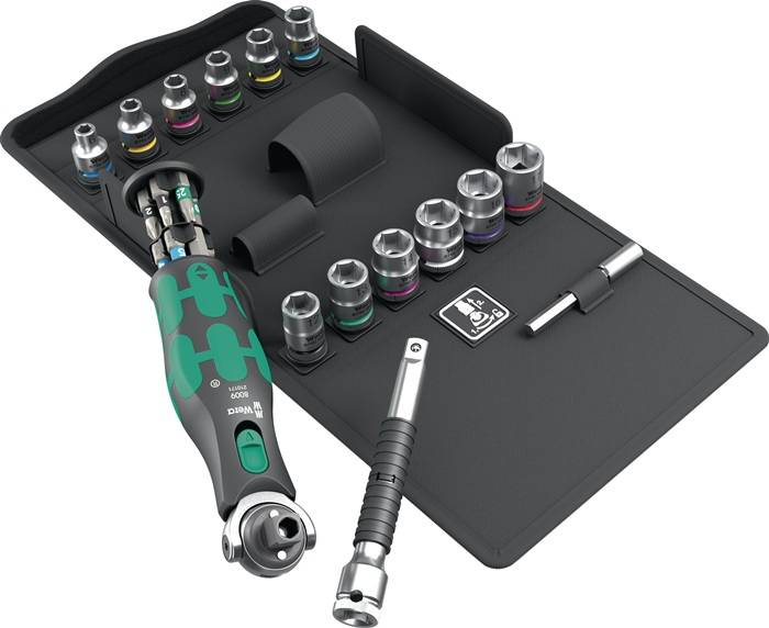 Wera Zyklop Pocket Set 3, 8009, 27-teilig - 05004284001