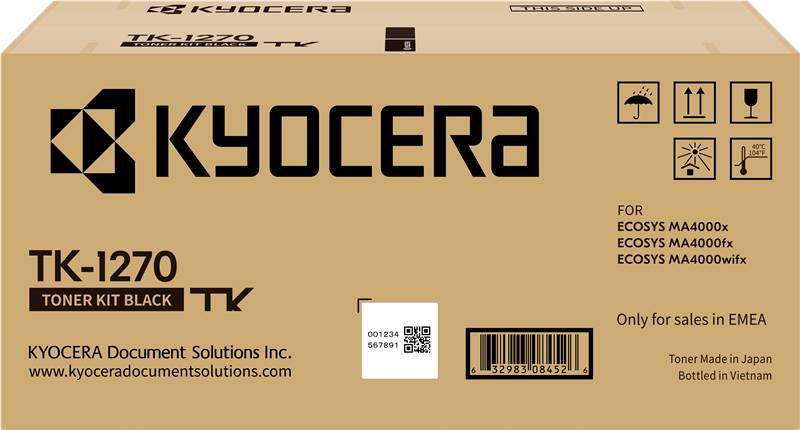 Toner Kyocera TK-1270 - 1T0C140NL0