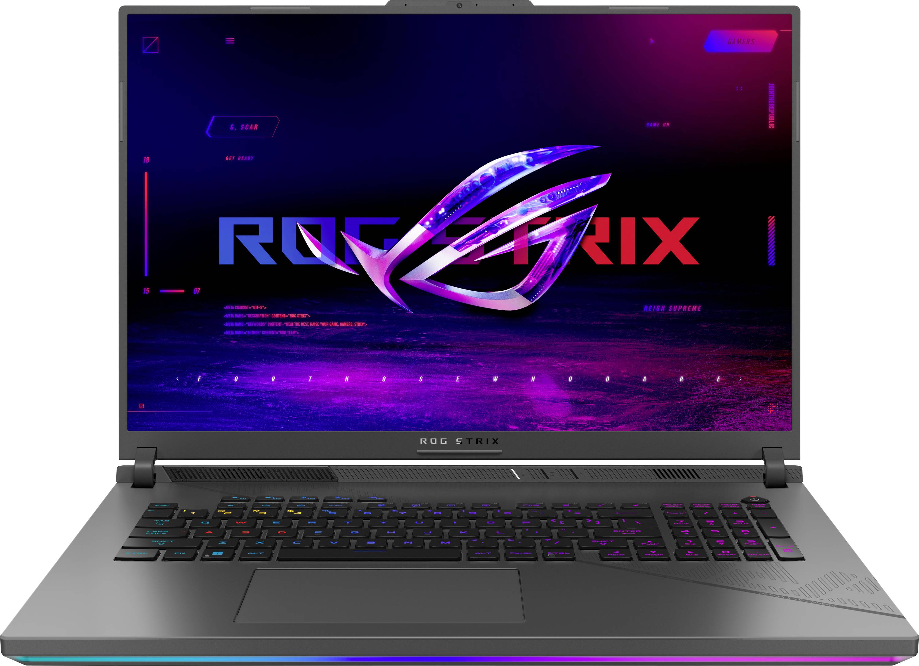 ASUS ROG Strix G18 i9-14900HX 32GB 1TB 4070 G814JIR-N6003W W11H - 90NR0ID6-M001H0