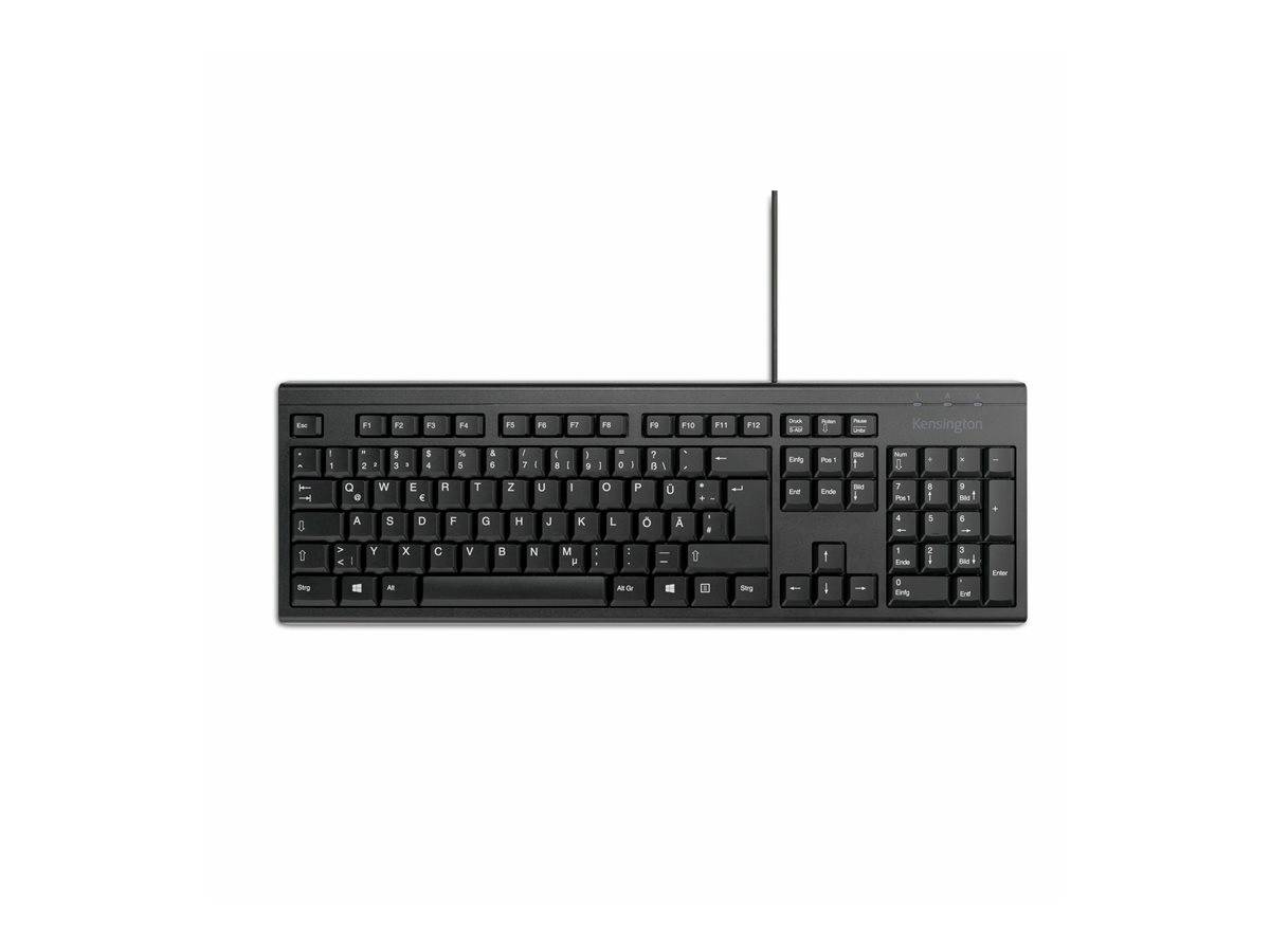 Kensington TAS KB100 EQ Standard Keyboard deutsch - K63727DE