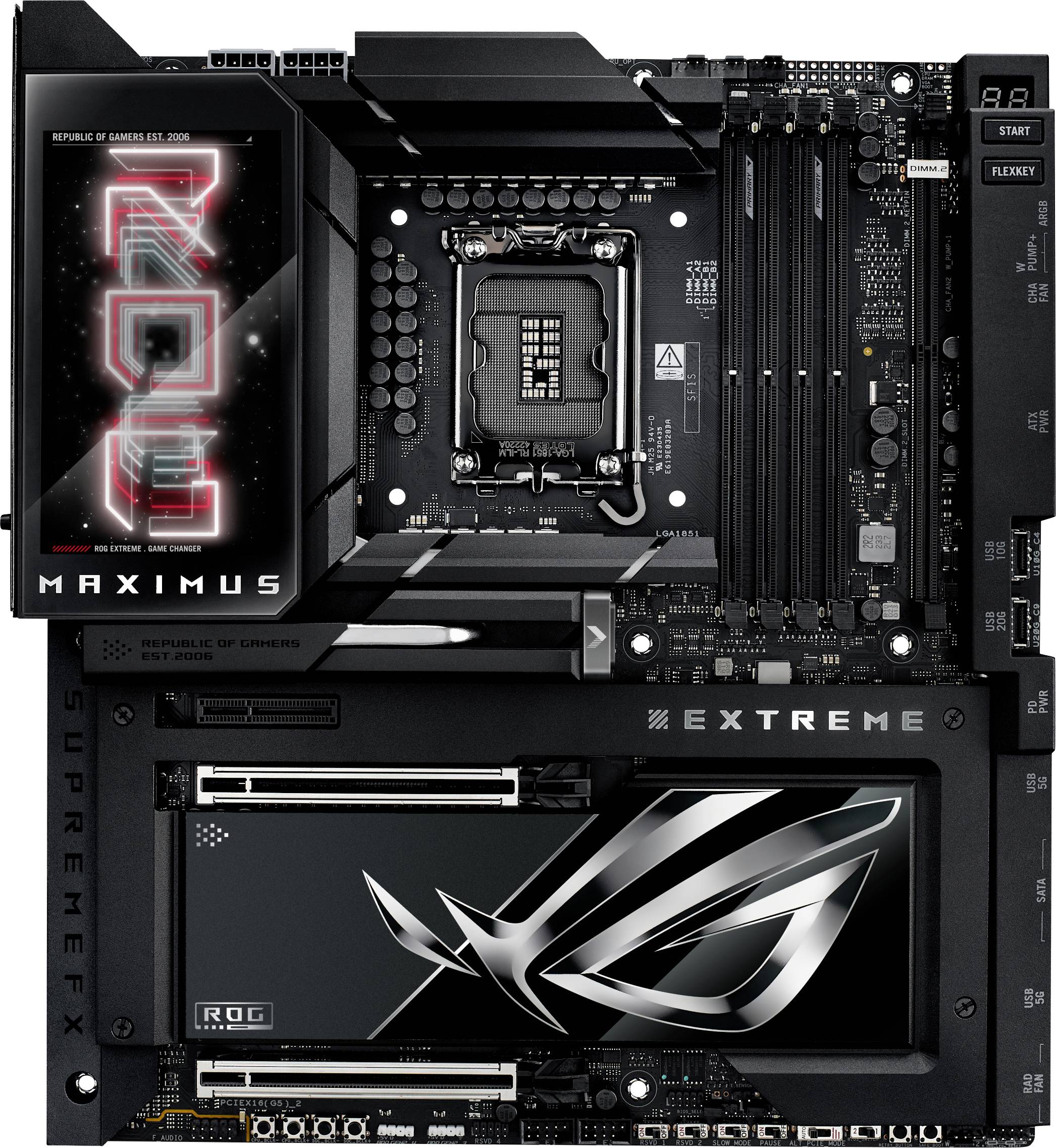 MB ASUS ROG MAXIMUS Z890 EXTREME (Intel,LGA1852,DDR5,eATX) - 90MB1IA0-M0EAY0