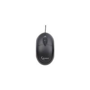 gembird Kabelgebundene optische Maus, USB, schwarz - MUS-U-01