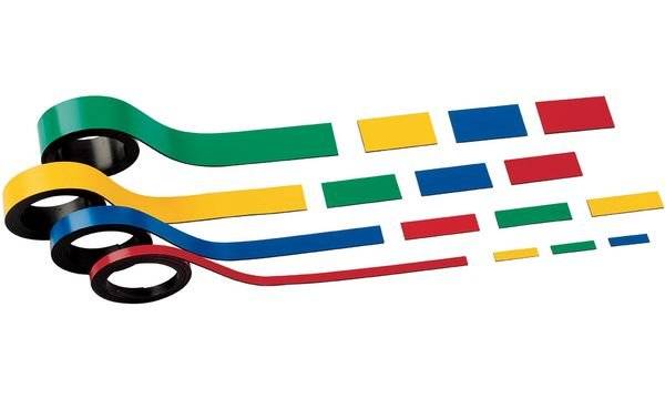 MAUL Magnetstreifen 0,5 cm x100 cm, 2 St./Set gelb - 6520115