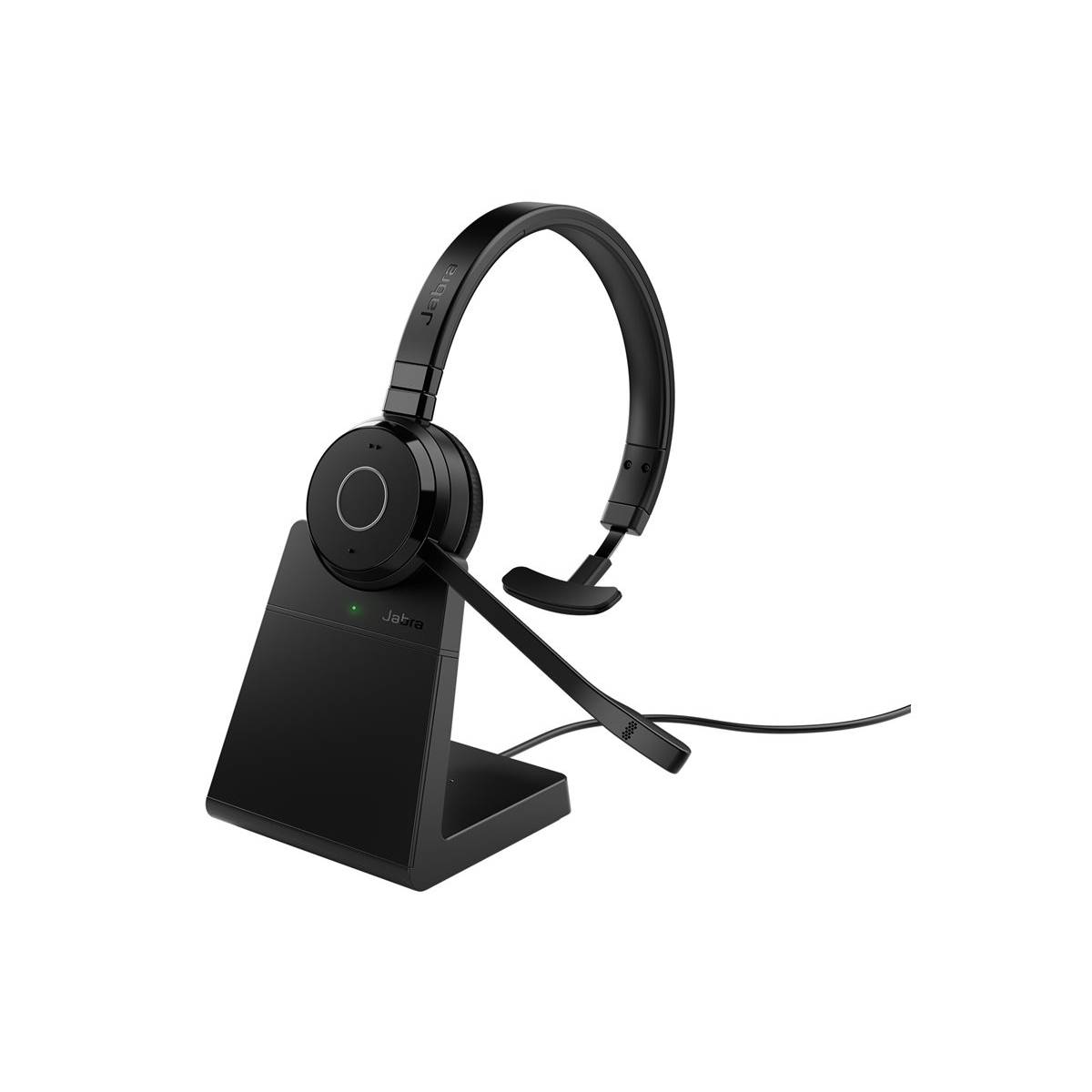 Jabra Headset Evolve 65 TE MS Mono USB inkl. Ladestation - 6693-833-399