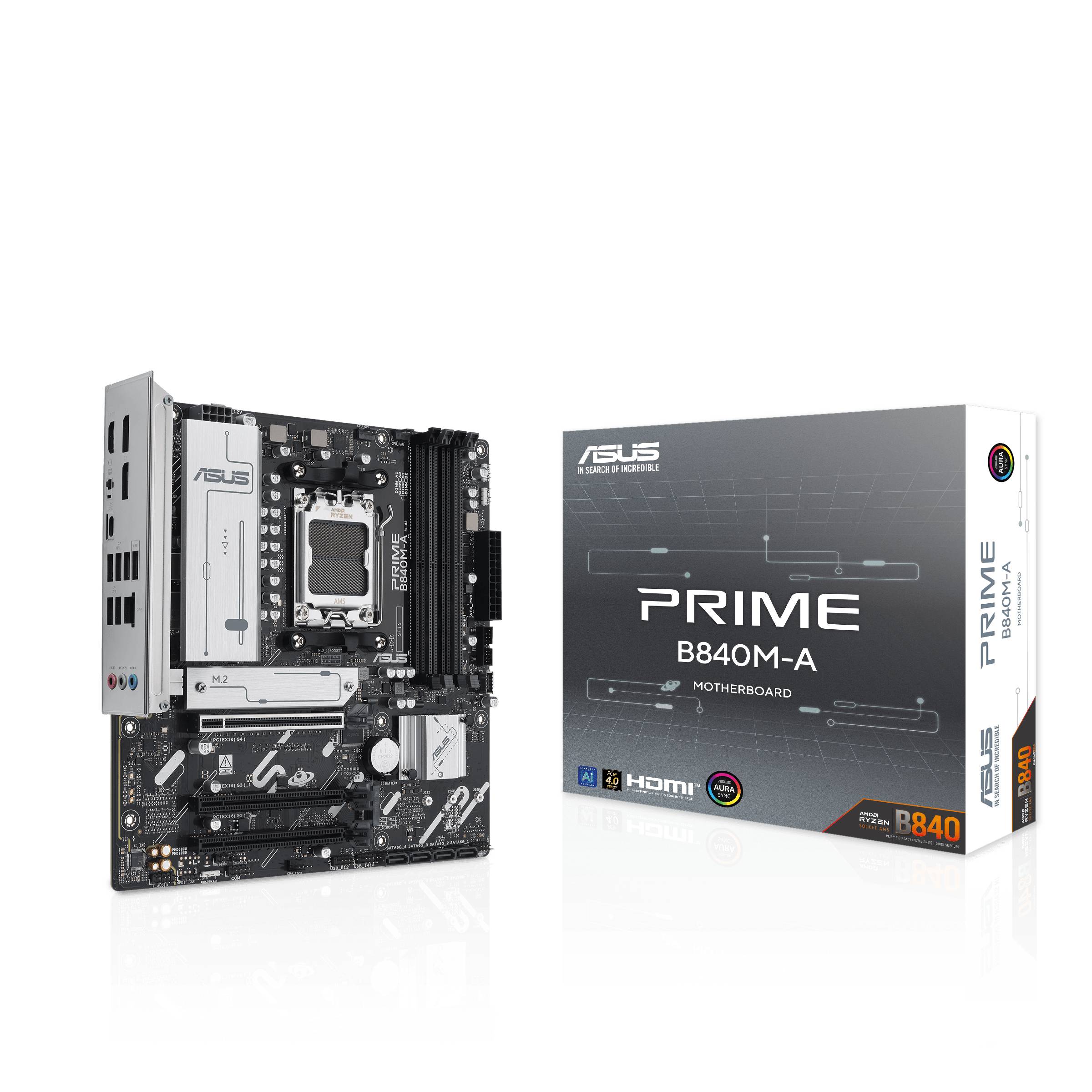 MB ASUS PRIME B840M-A-CSM (AMD,AM5,DDR5,mATX) - 90MB1J10-M0EAYC