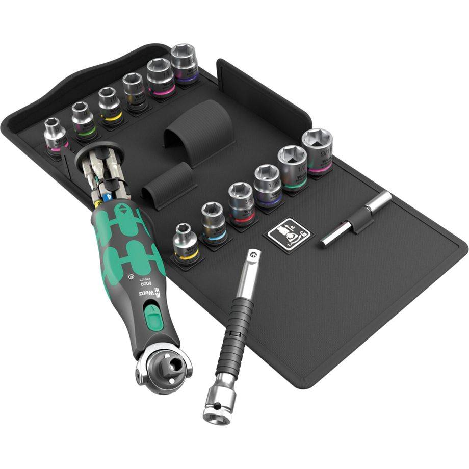 Wera 8009 Zyklop Pocket Set 4 - 05004285001