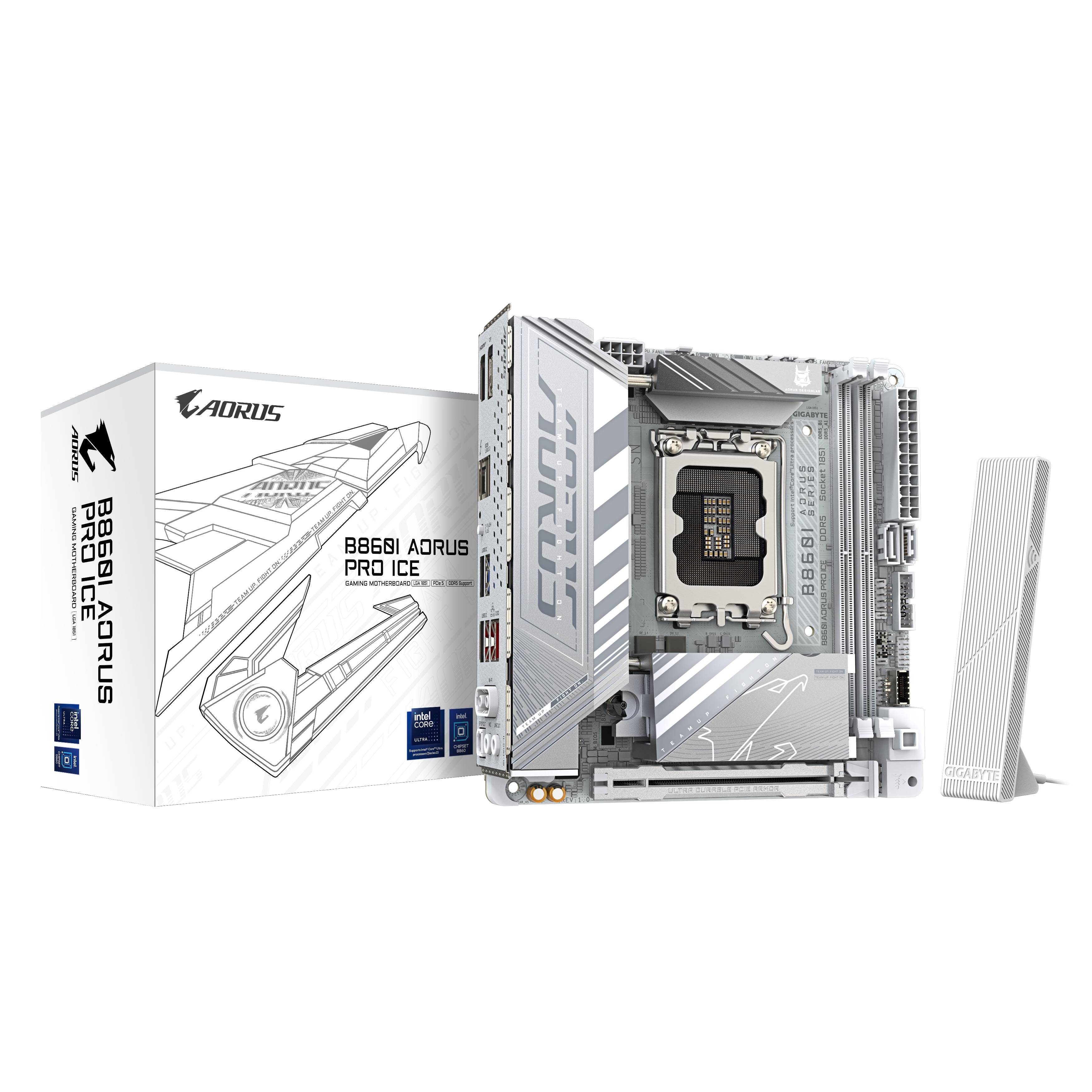 Gigabyte B860I AORUS Pro ICE (B860,S1851,mITX,DDR5) - B860I AORUS Pro ICE