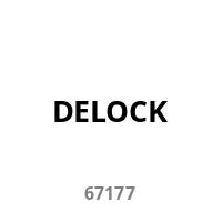 DELOCK RJ45 Modularer Stecker Cat.6A mit Knickschutztülle - 67177