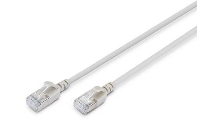 DIGITUS Patchkabel CAT 6A F/FTP Slim 5,00m grau - DK-1632-A-050S