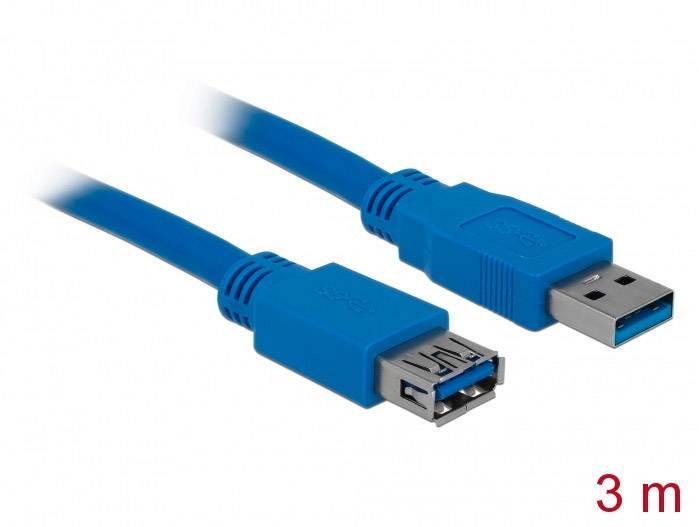 Delock 82540, USB-Kabel, DELOCK USB3.0 Verl. A -> A blau 82540 (BILD1)