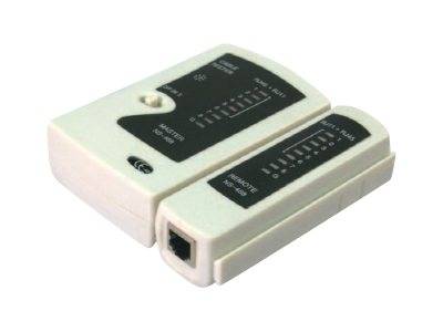 Logilink Kabeltester Netzwerk RJ45/RJ12/RJ11 Stecker - WZ0010