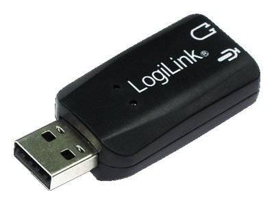 Logilink Soundkarte USB 5.1 mit Virtual 3D Soundeffekt - UA0053