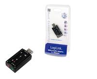 LogiLink Soundkarte USB 7.1 Surround Sound Effekte - UA0078